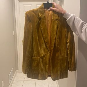 Gold jacket Ellison